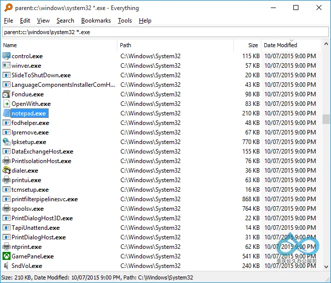 "Everything" 是 Windows 上文件名搜索引擎。